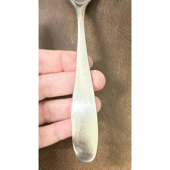 Oneida STAFFORD Satin Stainless 18/10 Slotted Serving Spoon, Sugar, Butter EUC - Picture 13 of 16